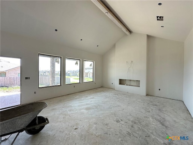 2003 Yarrow Rd, Temple, TX 76502 - unfurnished living room featuring a fireplace