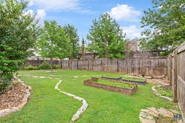 1307 Branchwood Way, Temple, TX 76502 - view of yard featuring a garden