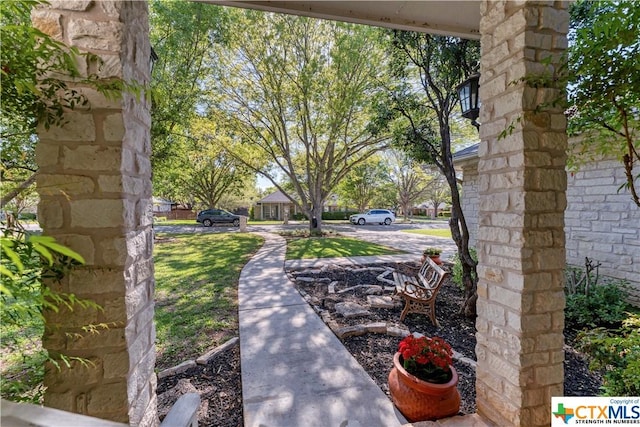 1274 Fox Glen Rd, New Braunfels, TX 78130 - view of grassy yard