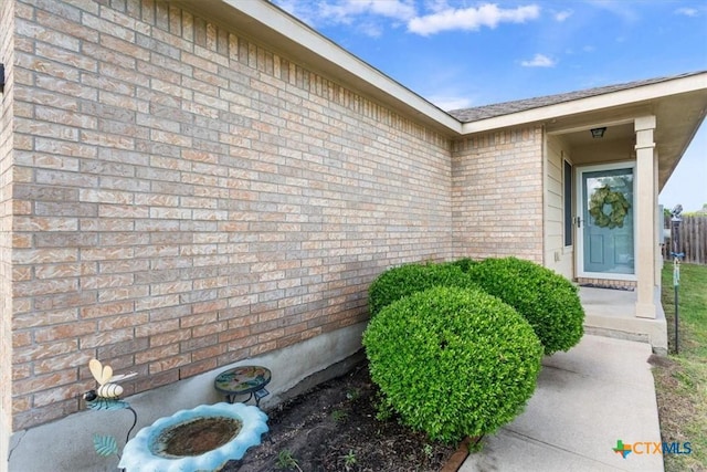 216 Pullman Place Blvd, Temple, TX 76502 - property entrance with brick siding