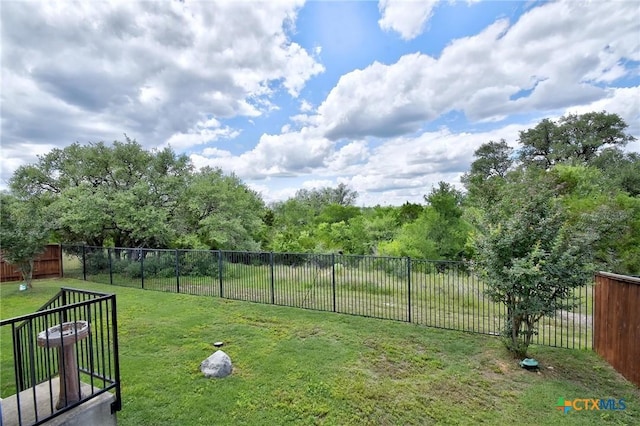 1812 Gibraltar Dr, San Marcos, TX 78666 - view of yard