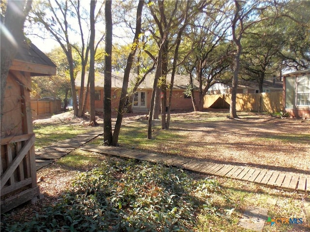 765 Benchmark Trl, Belton, TX 76513 - view of yard with fence