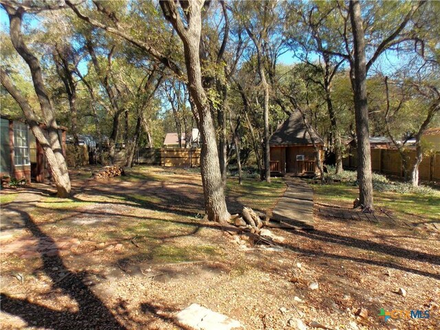 765 Benchmark Trl, Belton, TX 76513 - view of yard featuring fence