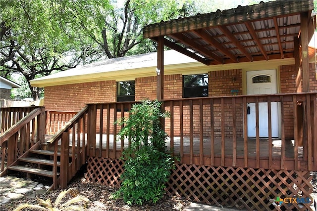 765 Benchmark Trl, Belton, TX 76513 - view of deck