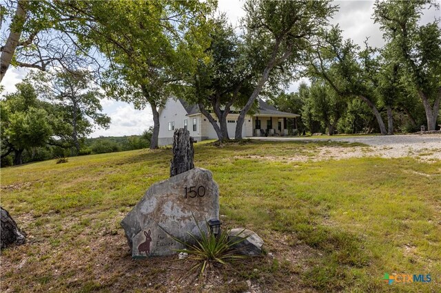150 Panorama Dr, Wimberley, TX 78676 - view of yard