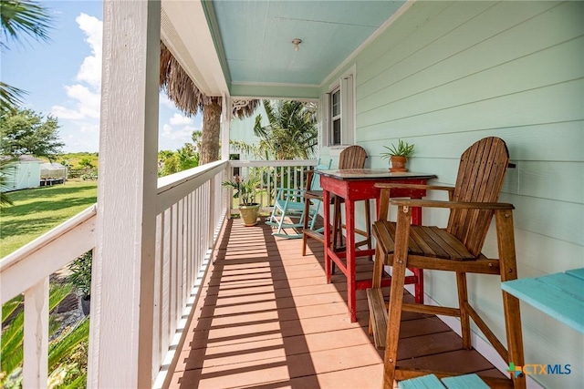 24135 State Highway 172, Port Lavaca, TX 77979 - view of balcony