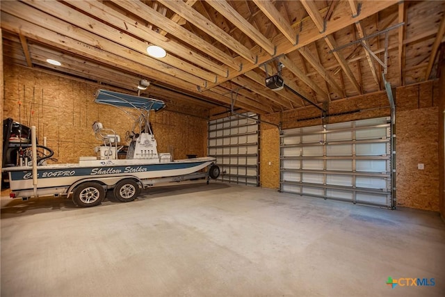 24135 State Highway 172, Port Lavaca, TX 77979 - garage with a garage door opener