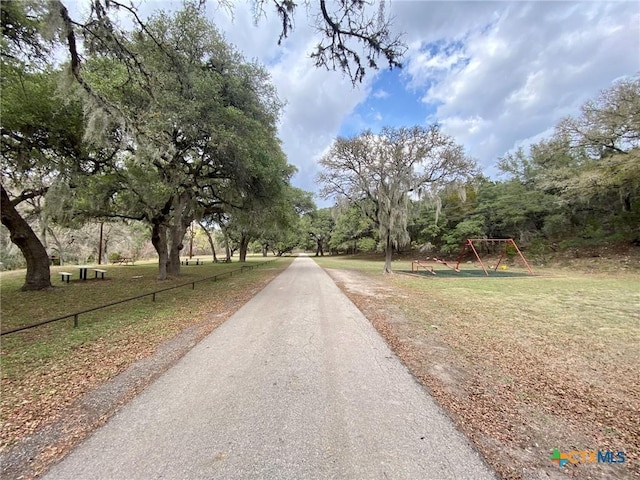 1637 Bob White Dr, Spring Branch, TX 78070 - view of asphalt road