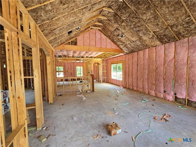 1420 Canyon Bnd, Canyon Lake, TX 78133 - miscellaneous room featuring vaulted ceiling