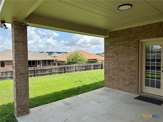 view of patio / terrace