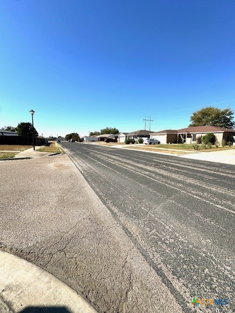 view of road