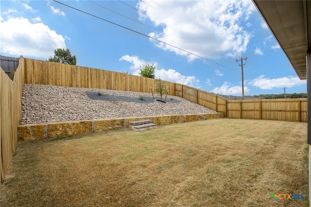 5002 Rose Garden Loop, Killeen, TX 76542 - view of yard featuring a fenced backyard