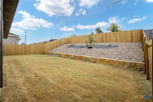 5002 Rose Garden Loop, Killeen, TX 76542 - view of yard featuring a fenced backyard