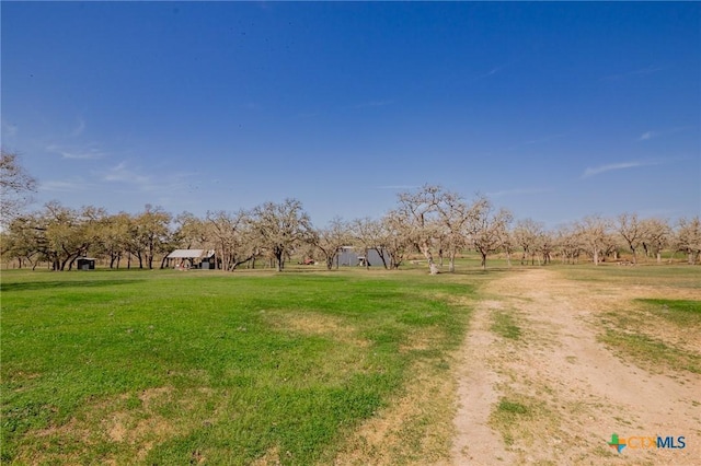 surrounding community featuring a yard