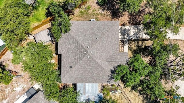 543 Scenic Terrace Dr, Canyon Lake, TX 78133 - view from above of property