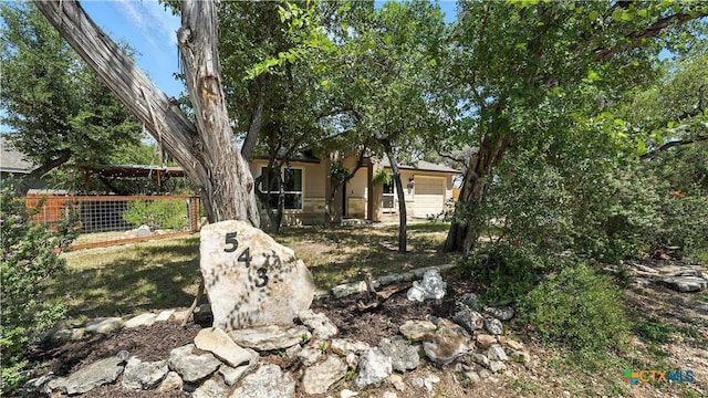543 Scenic Terrace Dr, Canyon Lake, TX 78133 - view of yard