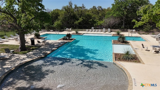 1386 Lyme Park, Bulverde, TX 78163 - community pool featuring a patio