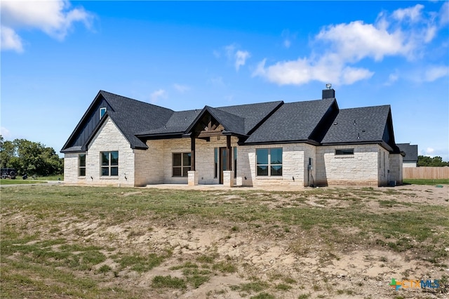 view of front of house featuring a patio area