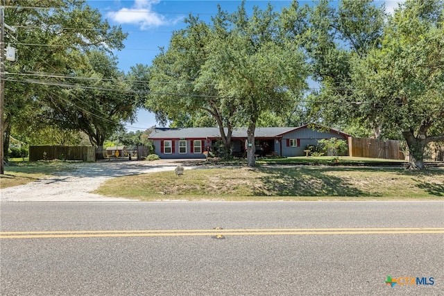 view of ranch-style house