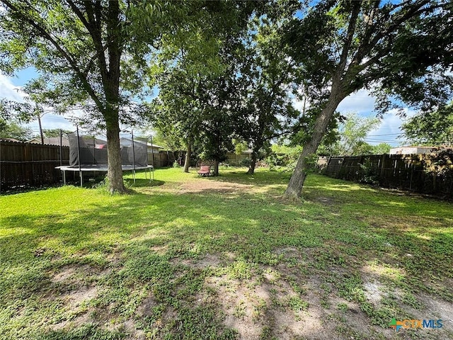 3007 Meadowlane St, Victoria, TX 77901 - view of yard with a trampoline