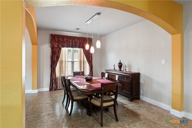 view of dining room