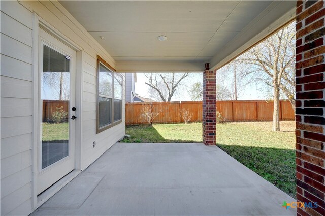 view of patio / terrace