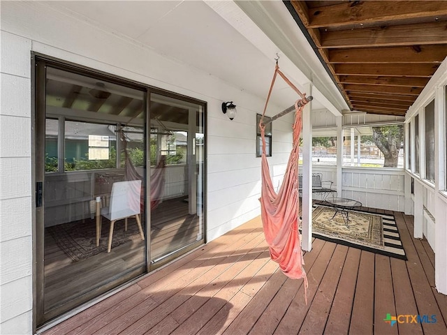 1412 Laurie Dr, Canyon Lake, TX 78133 - view of deck