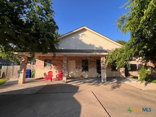 2800 S 3- A St, Waco, TX 76706 - single story home with fence and brick siding