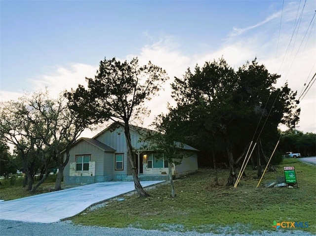 2421 Hornsby, Spring Branch, TX 78070 - view of front of house with board and batten siding
