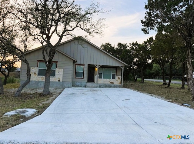 2421 Hornsby, Spring Branch, TX 78070 - view of front facade featuring board and batten siding