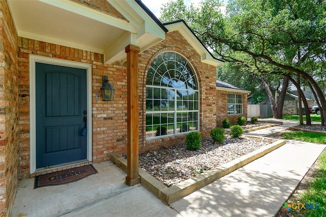 4113 Fm 1670, Belton, TX 76513 - doorway to property featuring brick siding