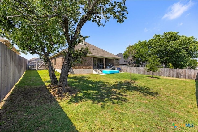 2416 Macdougal St, Nolanville, TX 76559 - view of yard