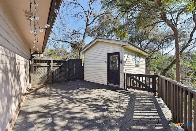 view of deck