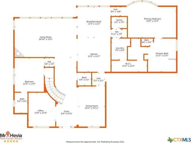 618 Oak Brook Dr, New Braunfels, TX 78132 - room layout