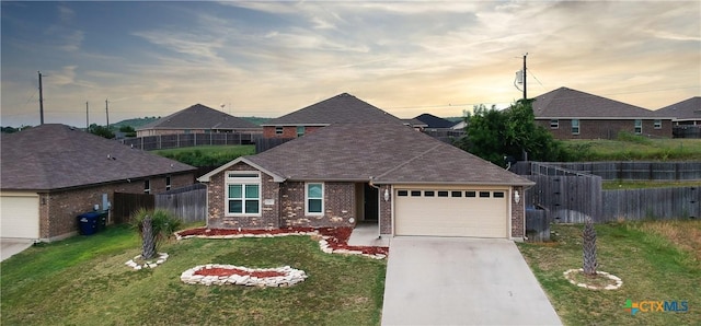 2711 Curtis Dr, Copperas Cove, TX 76522 - single story home with an attached garage, brick siding, driveway, and a shingled roof