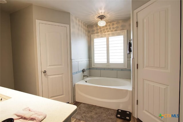 2711 Curtis Dr, Copperas Cove, TX 76522 - full bath featuring a bath and wood finished floors