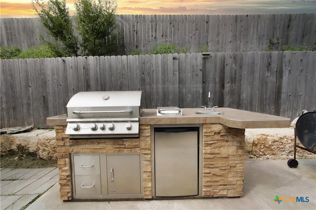 2711 Curtis Dr, Copperas Cove, TX 76522 - fenced backyard featuring area for grilling