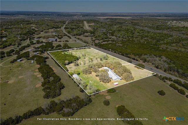 13755 N Lone Star Pkwy, Valley Mills, TX 76689 - bird's eye view
