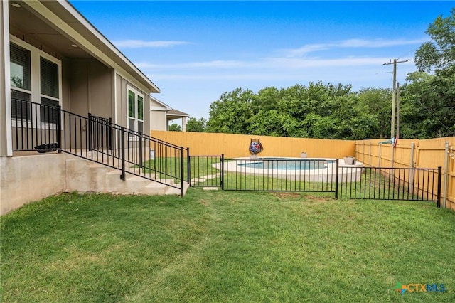 372 Poplin Ln, Troy, TX 76579 - view of yard