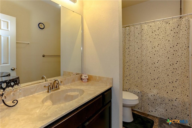 2100 Golden Eagle Dr, Killeen, TX 76549 - bathroom featuring vanity and a shower with curtain