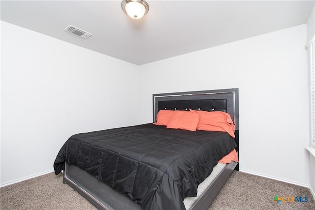 bedroom featuring carpet flooring