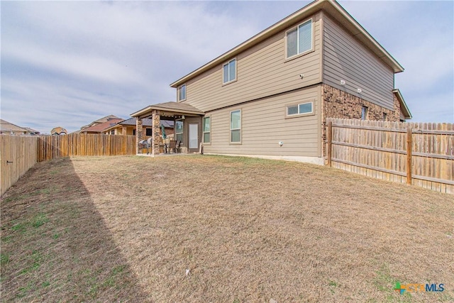 view of rear view of house