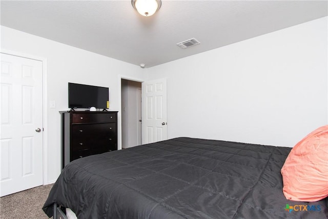 bedroom featuring carpet floors