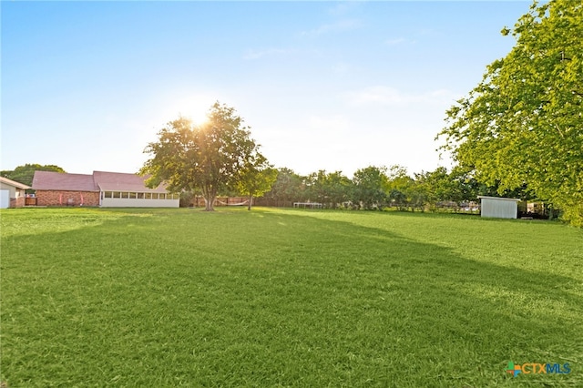 151 Crest Circle Dr, San Marcos, TX 78666 - view of green lawn