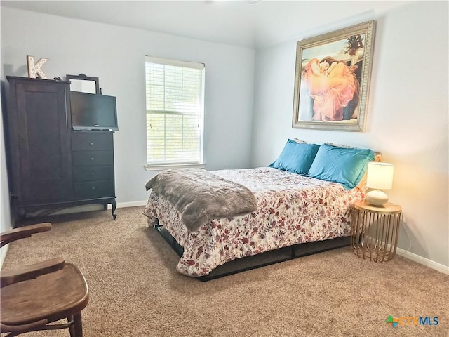 bedroom featuring carpet floors