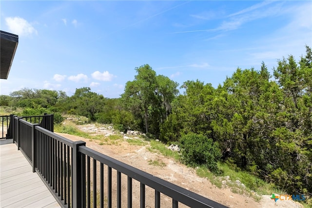2637 Campestres, Spring Branch, TX 78070 - view of wooden terrace