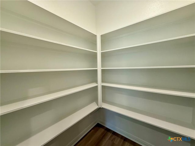 view of pantry