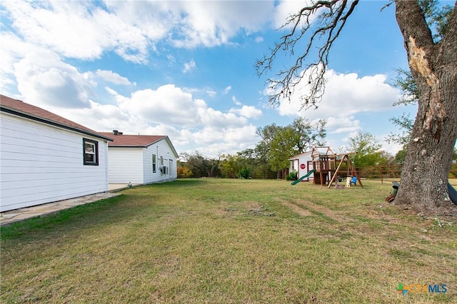 4417 S Pea Ridge Rd, Temple, TX 76502 - view of yard with a playground