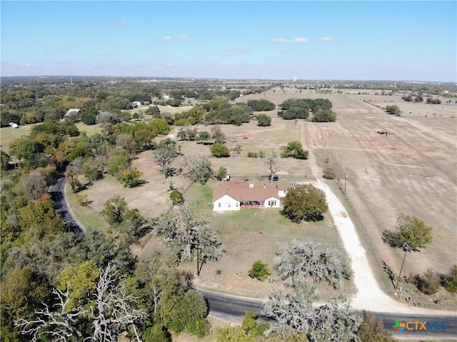 4417 S Pea Ridge Rd, Temple, TX 76502 - aerial view of sparsely populated area