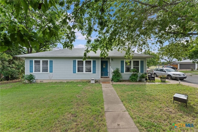 1802 Vine St, Georgetown, TX 78626 - view of front of house with a front yard